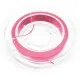 10m neonpink matt Schmuckdraht 0,38mm nylonummantelt - Schmuckzubehör - Leisure-Beads DIY