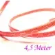4,5m rosa PU-Lederband 5x2,5mm mit Wabenmuster - Schmuckzubehör Lederband - Leisure-Beads DIY