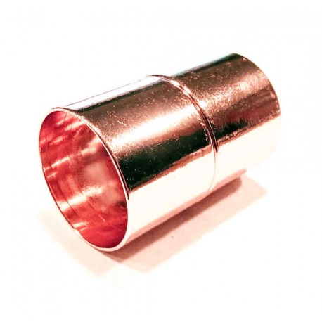 Leisure-Beads - 1x Magnetverschluss Innen 15mm 16x25mm rosegoldfarben zum Einkleben - Schmuckzubehör