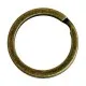 Bronzefarben Schlüsselring 25mm Spaltring matt - Leisure-Beads DIY