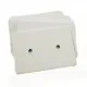 20 weisse Schmuckkarten 35x25mm Papier ohne Schrift Schmuck Display Ohrringe - Schmuckzubehör - Leisure-Beads DIY