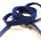 1m pflaumenblaues Kunstlederband 10mm x 1mm Wildlederoptik - Schmuckzubehör Lederband