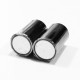 1x gunmetal Magnet Verschluss 20x6mm innen 5mm - gunmetal Schmuckzubehör