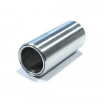 1x Edelstahl Magnetverschluss Innen 6mm 18x8mm gebürstet silberfarben - Schmuckzubehör