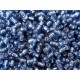 16g saphirblaue Rocailles 2mm Silbereinzug - Schmuckzubehör