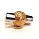 1x goldfarben Stardust Edelstahl Magnetverschluss 20x12mm Innen 6mm zum Einkleben - Edelstahl Schmuckzubehör