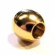 1x Edelstahl Magnetverschluss Innen 6mm 13x13mm goldfarben zum Einkleben - Edelstahl Schmuckzubehör - Leisure-Beads DIY