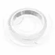 10m weißer Schmuckdraht 0,38mm matt Nylon ummantelt - Fädelmaterial Schmuckzubehör - Leisure-Beads DIY
