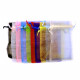 10x Organzasäckchen 10x15cm im Mix Organzabeutel - Schmuckzubehör Schmuckverpackung