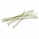 10 bronzefarbene Nietstifte 80mm Schmuckdraht mit Kopf - Schmuckzubehör - Leisure-Beads DIY