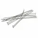 10 gunmetal Nietstifte 80mm Schmuckdraht mit Kopf - gunmetal Schmuckzubehör - Leisure-Beads DIY