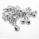 3x4mm halbsilberfarben geschliffene Kristallglasperlen - Schmuckzubehör - Leisure-Beads DIY