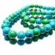 5x Kieselmalachit Perle 8mm Natursteinperlen - Schmuckzubehör - Leisure-Beads DIY