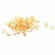 kc-goldfarben Biegering 4mm Stärke 0,7mm - Schmuckzubehör Biegering - Leisure-Beads DIY