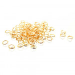 3g kc-goldfarben Biegering 4mm x 0,7mm - Schmuckzubehör Biegering