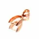 Rosegoldfarbene Collierschlaufe 20mm Innen 5mm - Schmuckzubehör - Leisure-Beads DIY