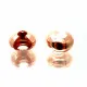 20 rosegoldfarben Kaschierperlen 5x3mm Cover Crimp Perlen - Schmuckzubehör - Leisure-Beads DIY