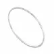 2x silberfarben Ring 40x20mm x 1mm oval geschlossen - Schmuckzubehör - Leisure-Beads DIY