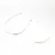 Hellsilberfarben Tropfen 30x21mm Schmuckanhänger Rahmen - Schmuckzubehör - Leisure-Beads DIY