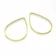 Bronzefarben Tropfen 30x21mm Schmuckanhänger Rahmen - Schmuckzubehör - Leisure-Beads DIY