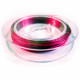 9m fuchsia Schmuckdraht 0,38mm nylonummantelt - Schmuckzubehör