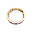 Schlüsselring goldfarben 28mm Ring stabil und schlicht - Schlüsselanhänger selber machen