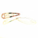 2x goldfarben Haarclip 49x14mm Rohling für Haarklammern - Haarklemmen