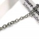 10m Edelstahl Kette 4x3mm silberfarben Schmuckkette Gliederkette - Edelstahl Schmuckzubehör