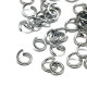 25x Edelstahl Biegering 7mm x 1mm silberfarben in Box - Schmuckzubehör Biegering