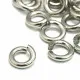 Edelstahl Biegering 10mm x 2mm silberfarben - Schmuckzubehör - Leisure-Beads DIY