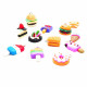 100x bunte Schmuckanhänger 17-21mm Essen Schmuckanhänger - Schmuckzubehör