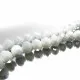 10x weiße Glasperlen 10x7mm mit Glanz - Schmuckzubehör - Leisure-Beads DIY