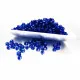 5g blaue Acryl Perlen 4mm Rhomben - Acryl Schmuckzubehör - Leisure-Beads DIY