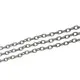 95m gunmetal Kette 3,7x5,5x1mm gunmetal Gliederkette Schmuckkette Ketten selber machen - gunmetal Schmuckzubehör - Leisure-Beads DIY