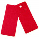 20 matt rote Schmuck Karten 90x40mm Papier ohne Schrift Schmuck Display Ohrringe - Schmuckzubehör