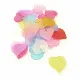 20x Acryl Blatt 15x15mm Schmuckanhänger bunter Blätter Mix - Acryl Schmuckzubehör - Leisure-Beads DIY