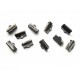 10x Bandklemme 13mm II. WAHL silberfarben - Schmuckzubehör