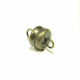 1x bronzefarben Magnetverschluss 11x6mm Schmuckverschluss - Schmuckzubehör