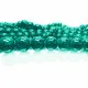 200g petrolfarbene Crackle Glasperlen 4-12mm im Mix - Schmuckzubehör - Leisure-Beads DIY