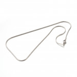 1x Edelstahl Schlangenkette 45cm x 1,5mm Halskette - Schmuckzubehör