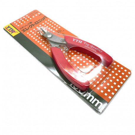 Leisure-Beads - Seitenschneider zur Schmuckherstellung rot 11x6,5cm - Schmuckzubehör Schmuckwerkzeug