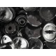 10x Schwarze KAM Snaps Größe T-5 Größe 20 Plastik Druckknöpfe