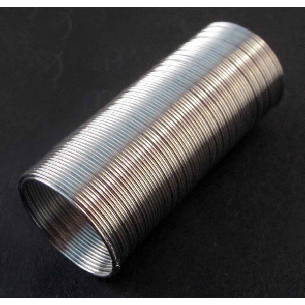 Strang Memory Wire 20mm Innen 19mm Schmuckdraht silberfarben - Schmuckzubehör