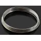 10x Ringe silberfarben Spiraldraht 55mm Memory Wire silberfarben - Schmuckzubehör - Leisure-Beads DIY