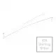 925 Silber Nietstifte 50mm x 0,7mm Sterling Silber Schmuckdraht mit Kopf - Schmuckzubehör - Leisure-Beads DIY