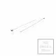 2x 925er Nietstifte 30mm x 0,7mm mit rundem Kopf Sterling Silber Schmuckdraht - Schmuckzubehör - Leisure-Beads DIY