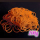 100g orange Loom Gummibänder 16mm - Schmuckzubehör Loom Armband