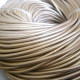 1m cremefarbene Lederschnur 3mm Perlglanz Lederband - Schmuckzubehör Lederband