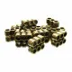 1x bronzefarben Bandverbinder Innen 3mm 13x4,5mm - Schmuckzubehör - Leisure-Beads DIY