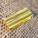 1x Magnetverschluss II. WAHL Innen 39x4mm 39x19x7mm goldfarben - Schmuckzubehör - Leisure-Beads DIY
